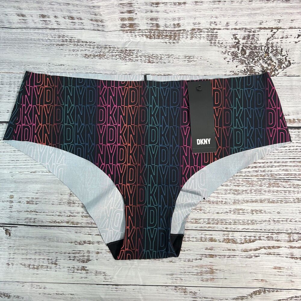 DKNY Anywhere Hipster XL Underwear Panties Literwear Cut Seamless NEW